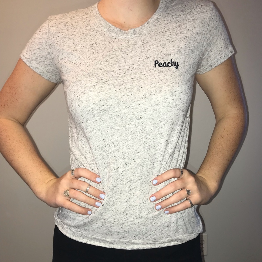 “Peachy” comfy tee